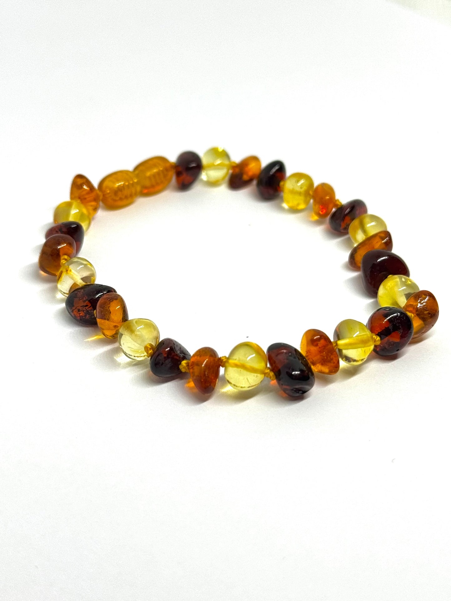 Barnsteen Armband - Multicolor XL (20 cm)