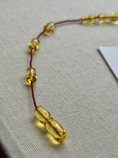 Kapsül kesim %100 Kaliningrad Amber/Kehribar Tespih