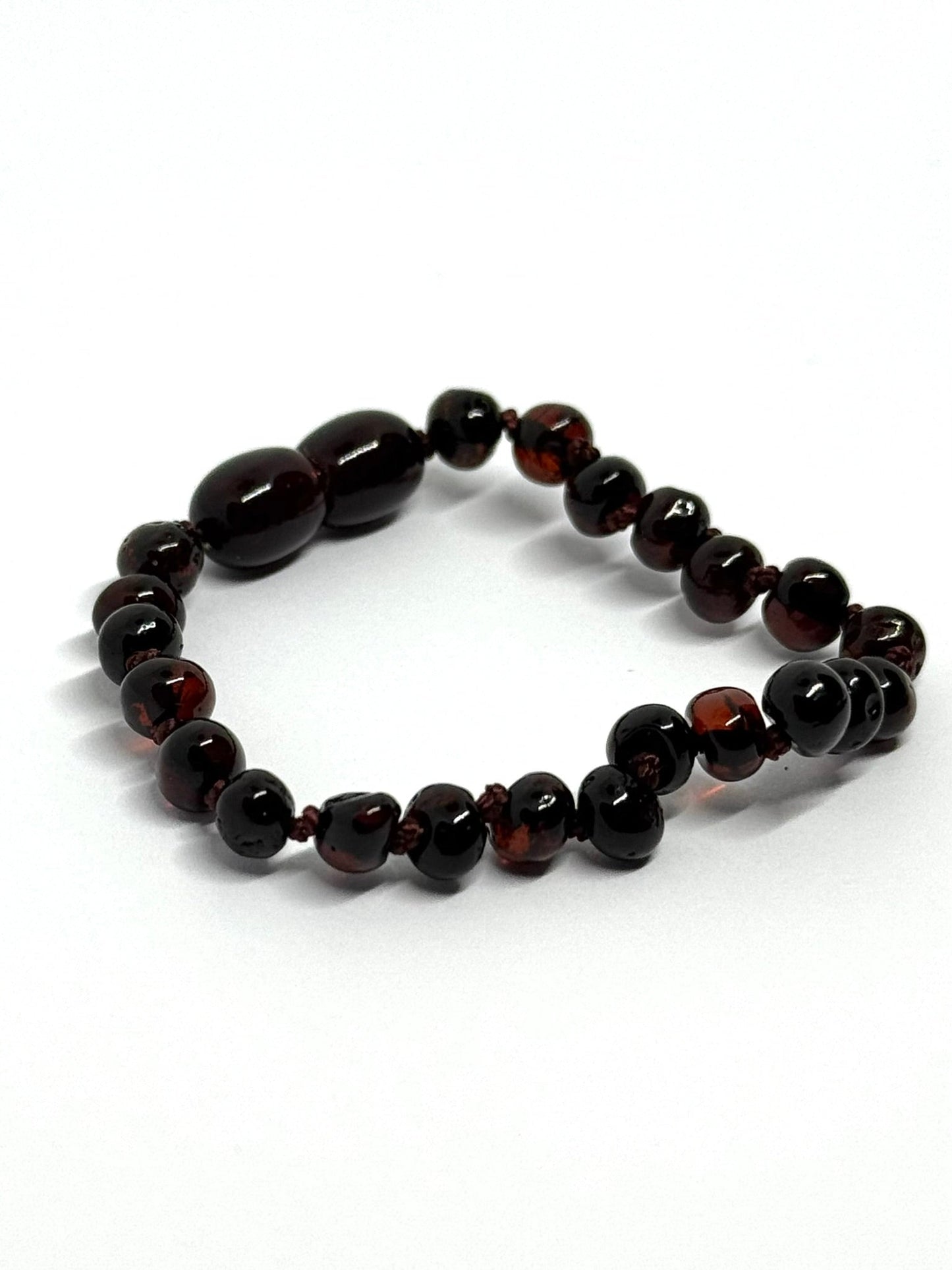 Kehribar Bileklik - Kiraz (14 cm)